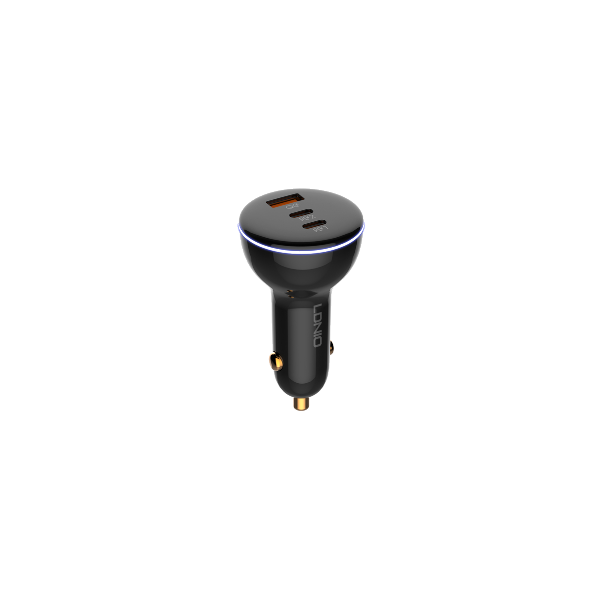 160W 3-USB Car Charger