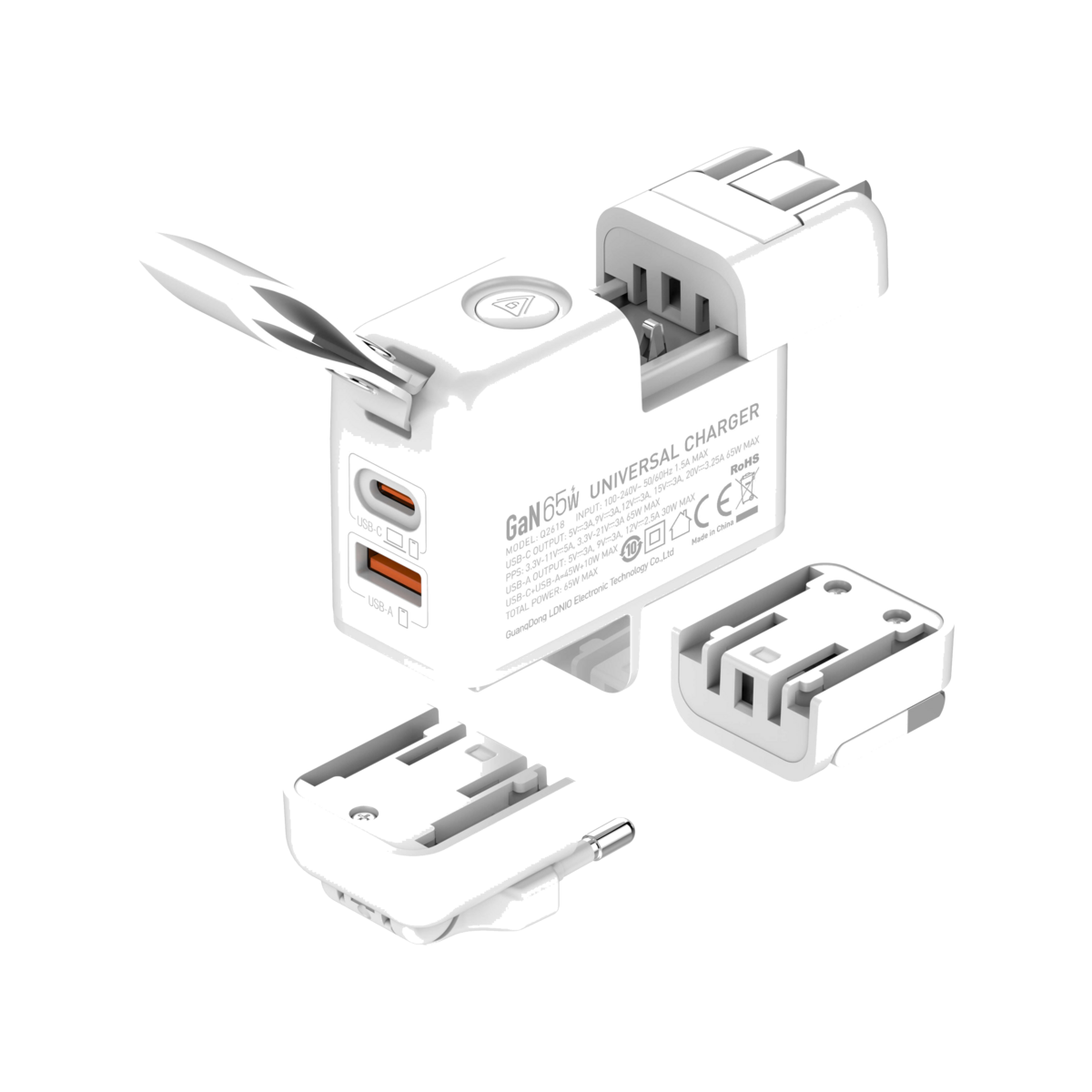 65W GaN Charger Q2618