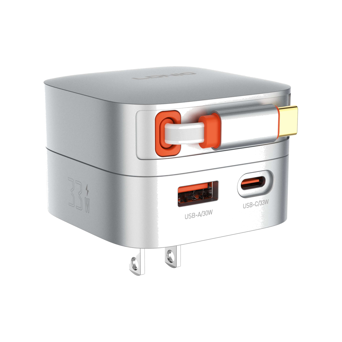 33W Retractable Charger