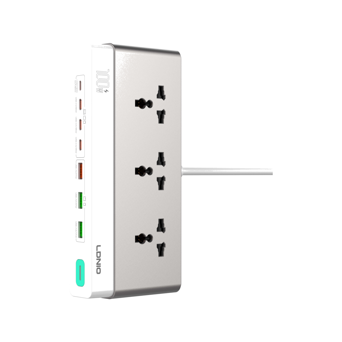 100W GaN Power Strip