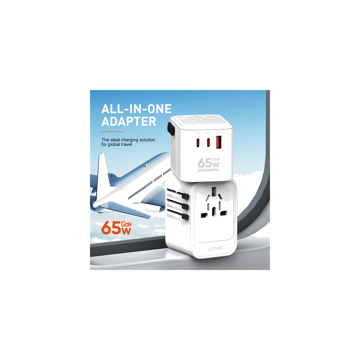 65W Travel Adapter Z6