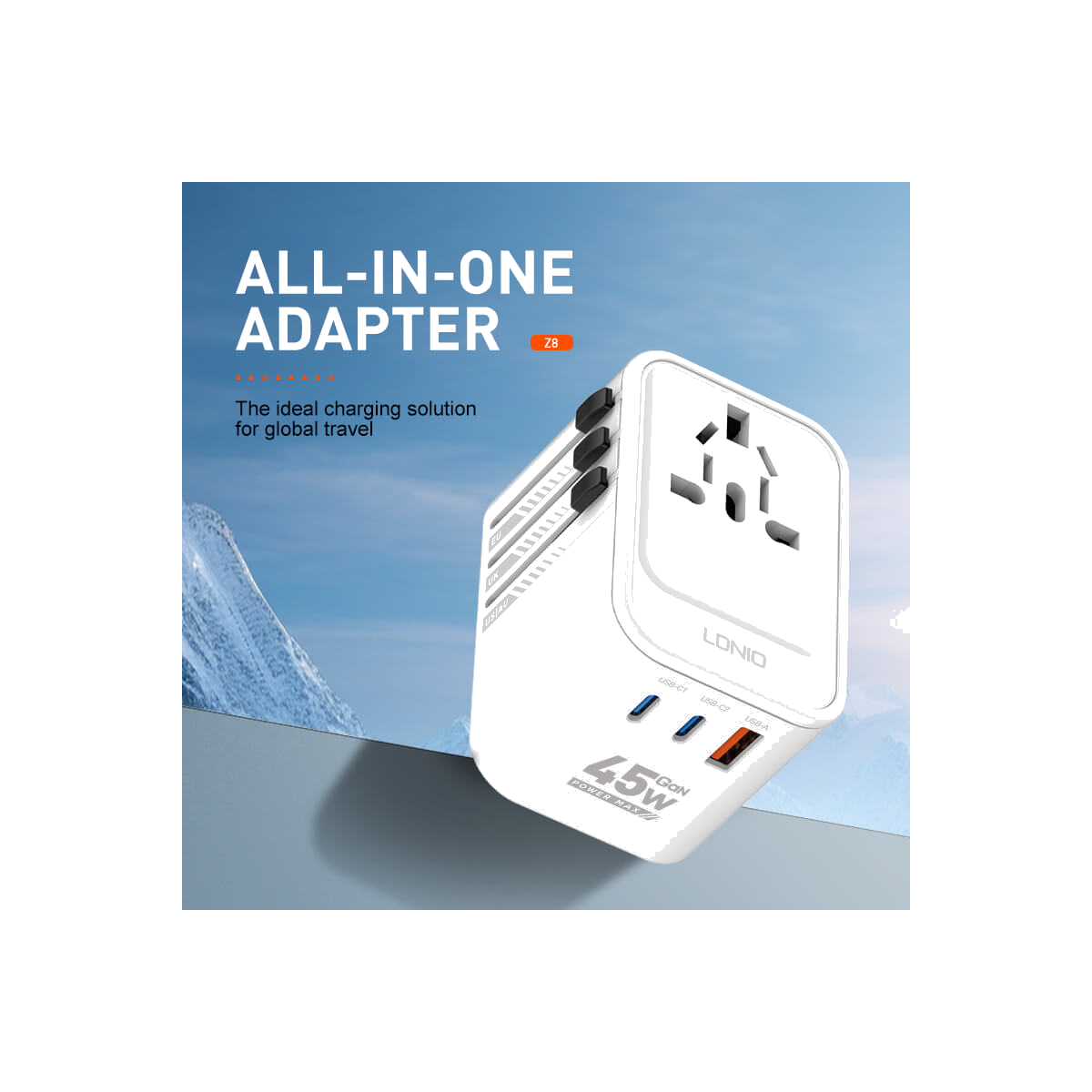 45W Travel Adapter Z8